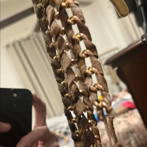 Thalia Sodi Leopard Print Layered Top - Brown - Picture 4 of 5